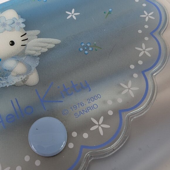 Sanrio Hello Kitty Blue Angel Makeup Brush Set NEW Vintage 2000 - Picture 3 of 5